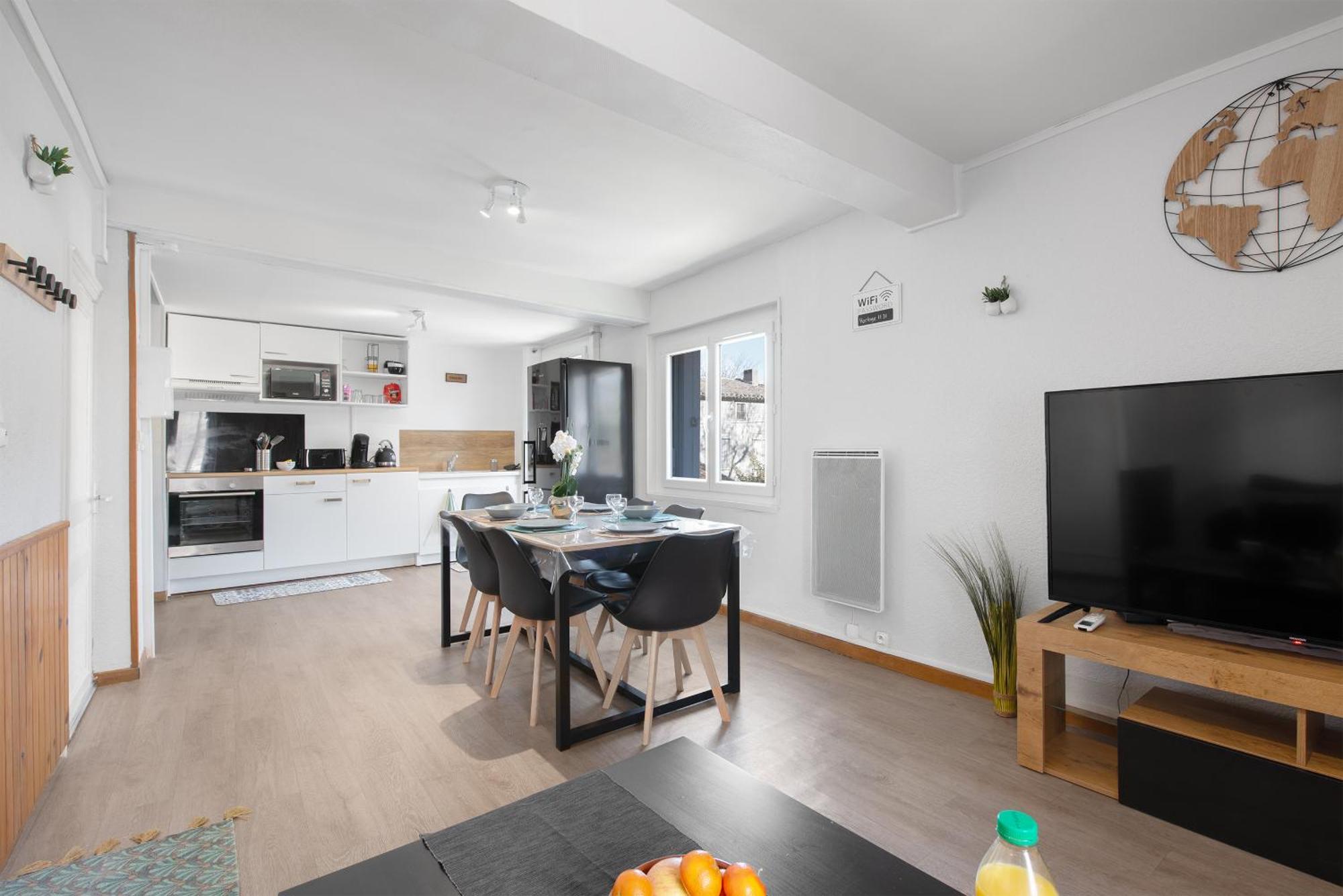 Les Appartements De L'Horloge Каркассонн Екстер'єр фото